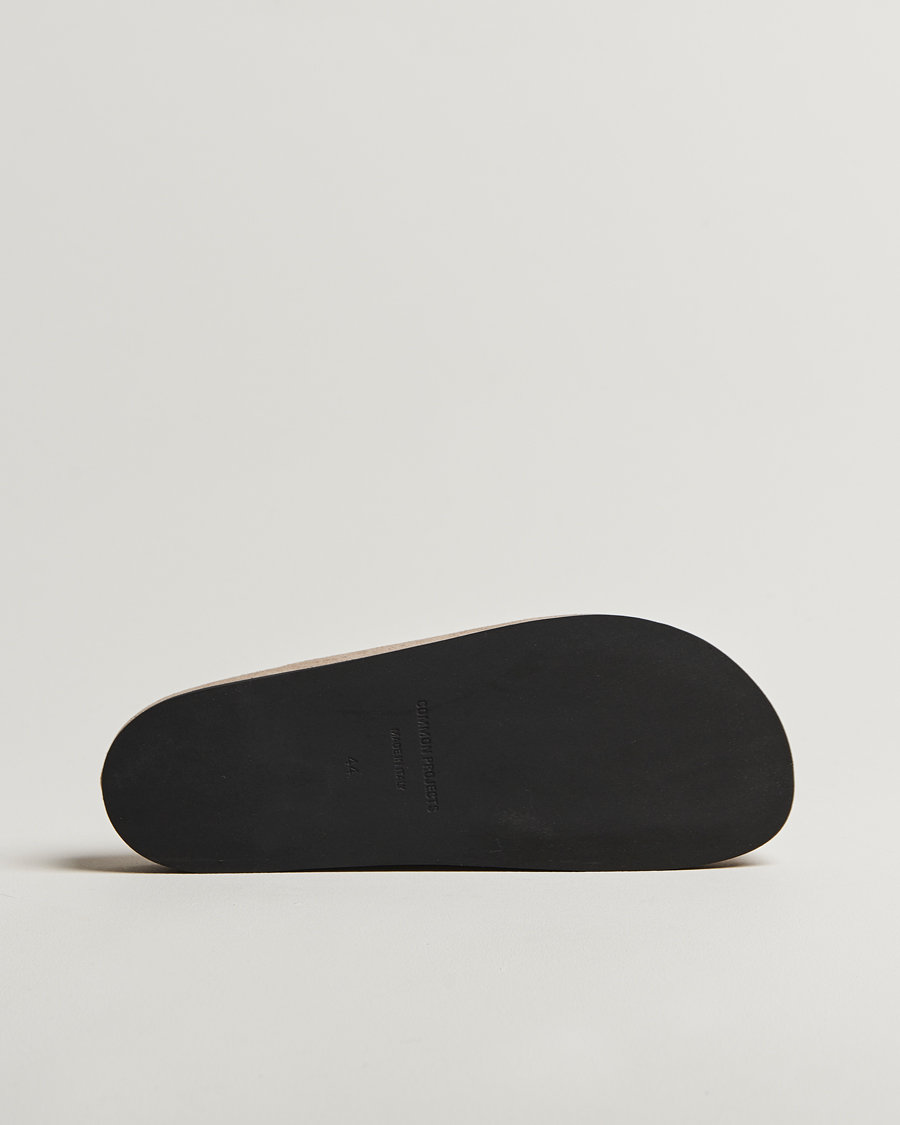 Homme | Common Projects Suede Clog Taupe | Common Projects | Suede Clog Taupe