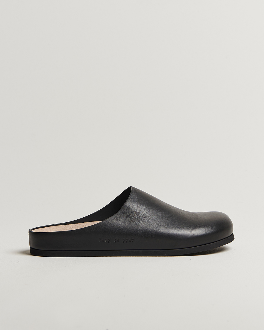 Homme | Common Projects Leather Clog Black | Common Projects | Leather Clog Black