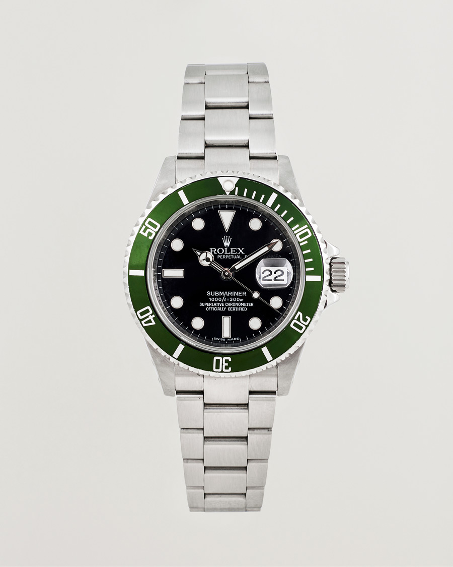 Homme | Rolex Pre-Owned Submariner Date Kermit | Rolex Pre-Owned | Submariner Date Kermit