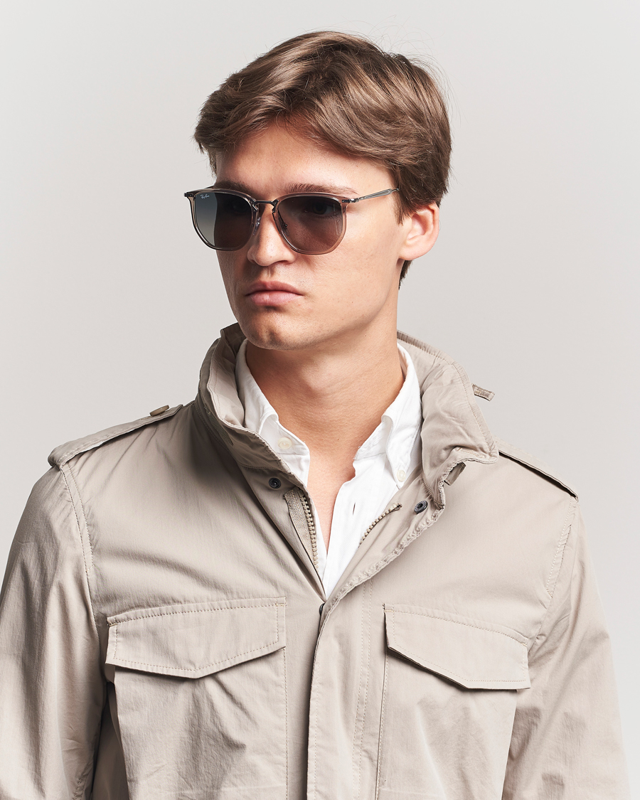 Homme | Lunettes De Soleil | Ray-Ban | 0RB4451 Sunglasses Transparent Grey