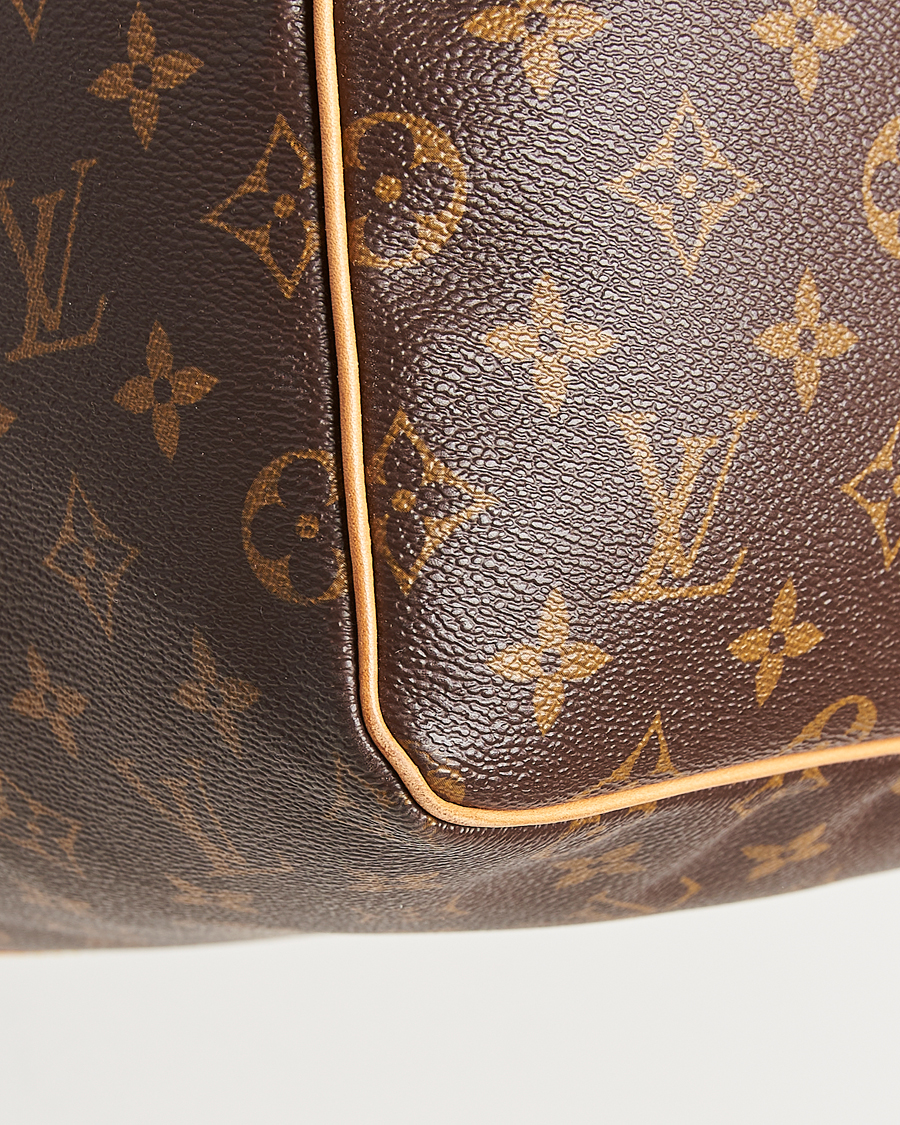 Homme | Louis Vuitton Pre-Owned Keepall Bandoulière 55 Monogram | Louis Vuitton Pre-Owned | Keepall Bandoulière 55 Monogram