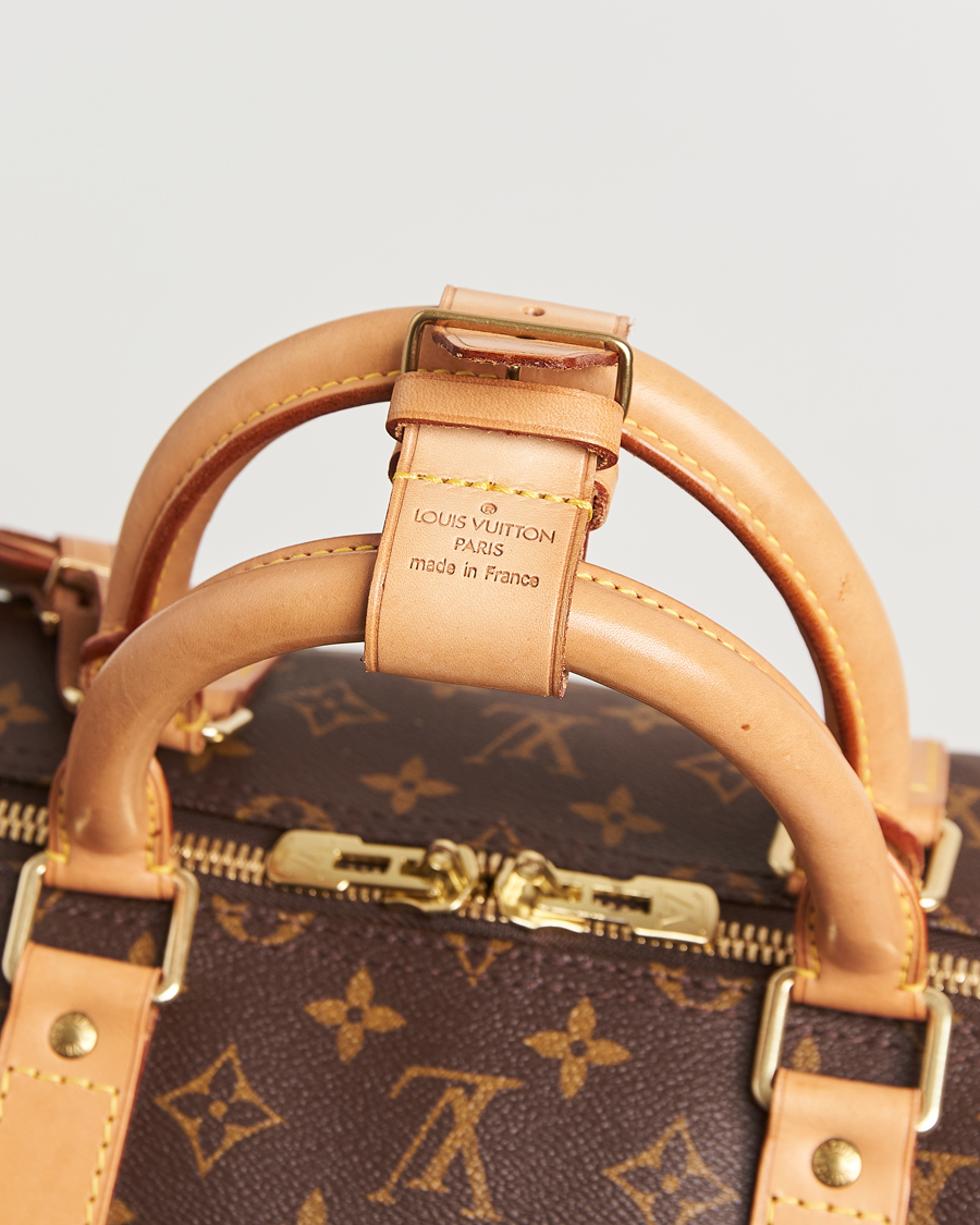 Homme | Louis Vuitton Pre-Owned Keepall Bandoulière 55 Monogram | Louis Vuitton Pre-Owned | Keepall Bandoulière 55 Monogram