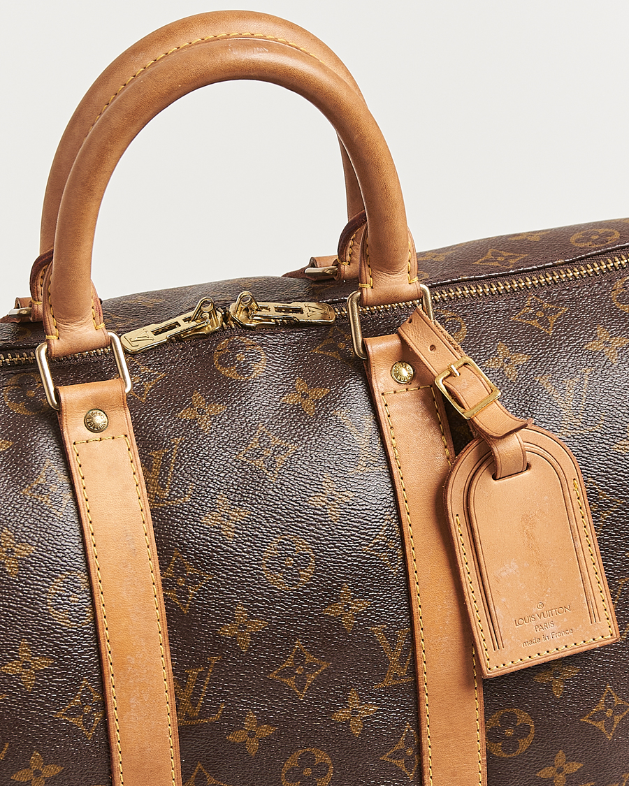 Homme | Louis Vuitton Pre-Owned Keepall Bandoulière 45 Monogram | Louis Vuitton Pre-Owned | Keepall Bandoulière 45 Monogram