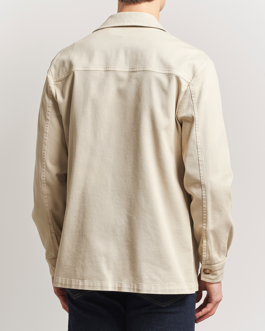Homme | Manteaux Et Vestes | Gran Sasso | Cotton Twill Safari Jacket Beige