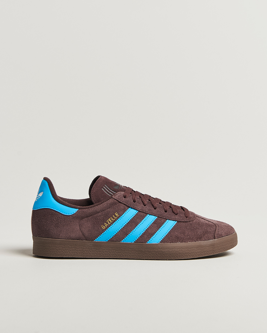 Homme | Baskets | adidas Originals | Gazelle Sneaker Brown/Sky