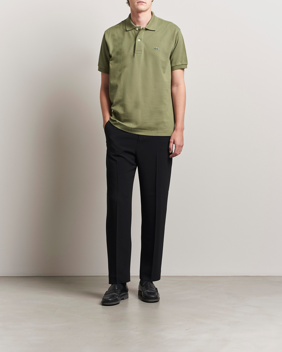 Homme | Polos | Lacoste | Original Polo Piké Khaki Green