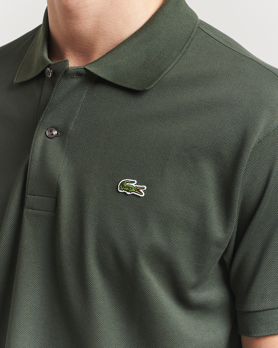 Homme | Polos | Lacoste | Original Polo Piké Squadron Green