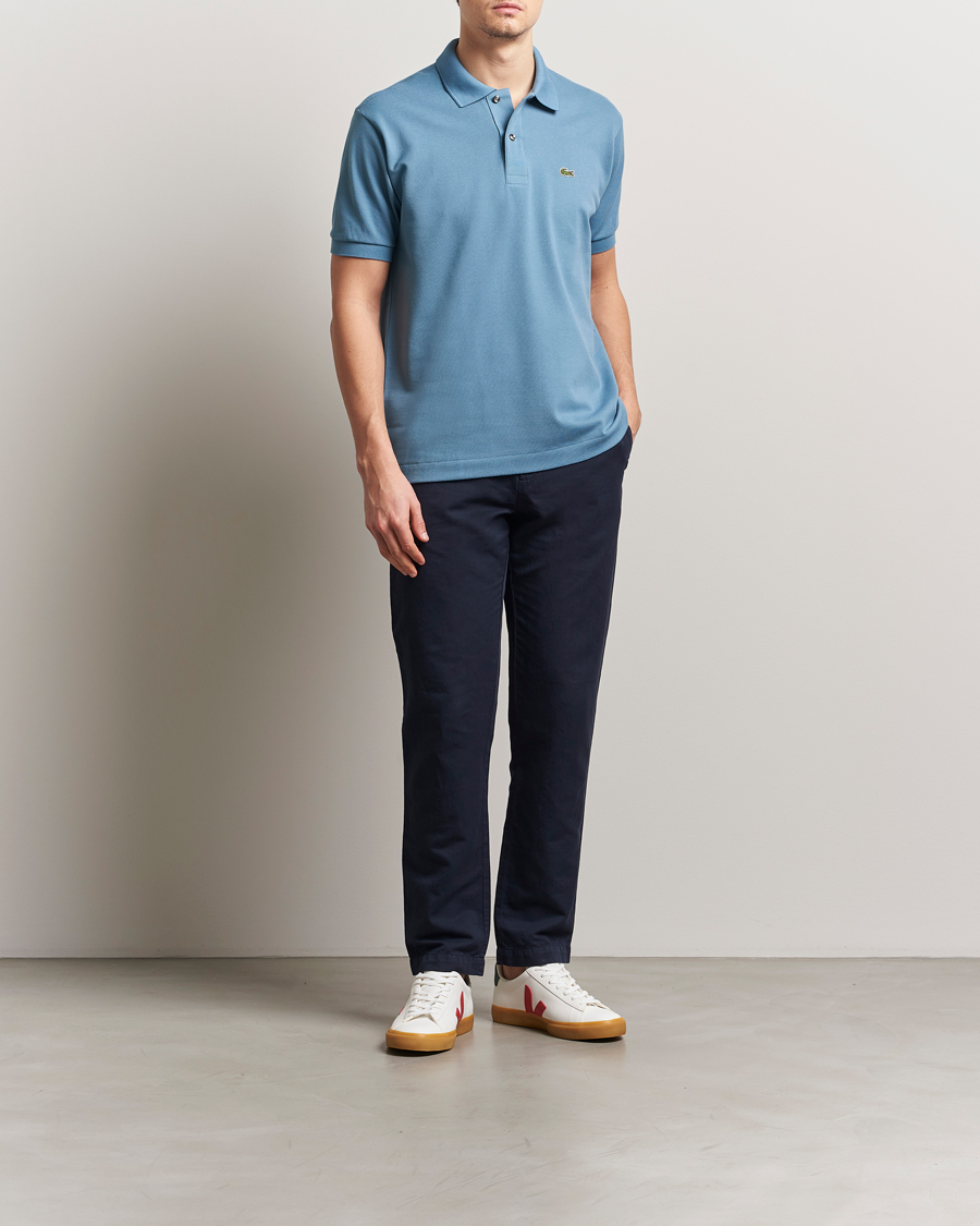 Homme | Polos | Lacoste | Original Polo Piké Limestone Blue