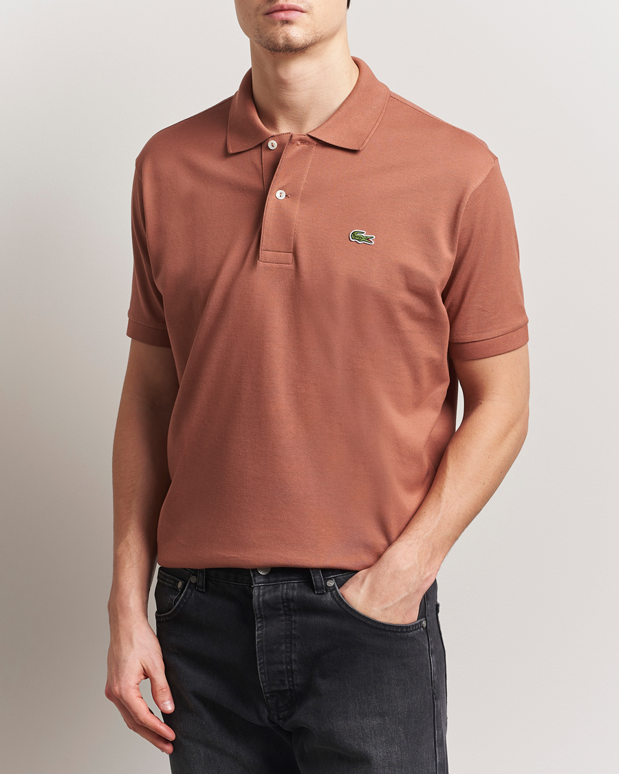Homme | Polos | Lacoste | Original Polo Piké Track Orange