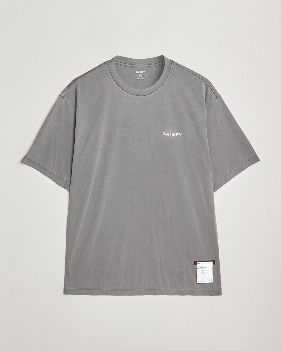 Homme | T-shirts | Satisfy | AuraLite T-Shirt Mineral Graphite