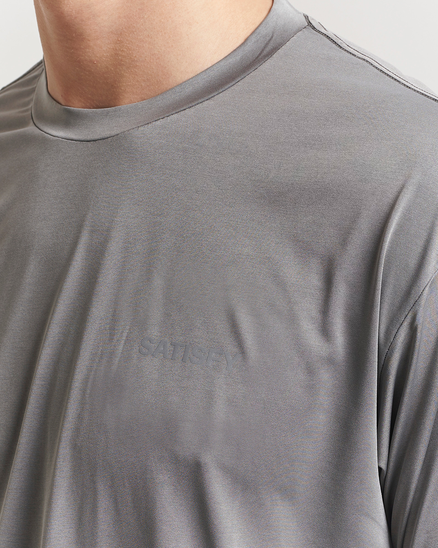 Homme | T-shirts | Satisfy | AuraLite T-Shirt Mineral Graphite