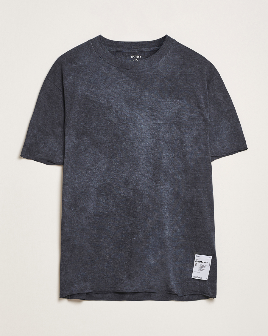 Homme | T-shirts | Satisfy | CloudMerino Cordura T-Shirt Sun Bleached Black