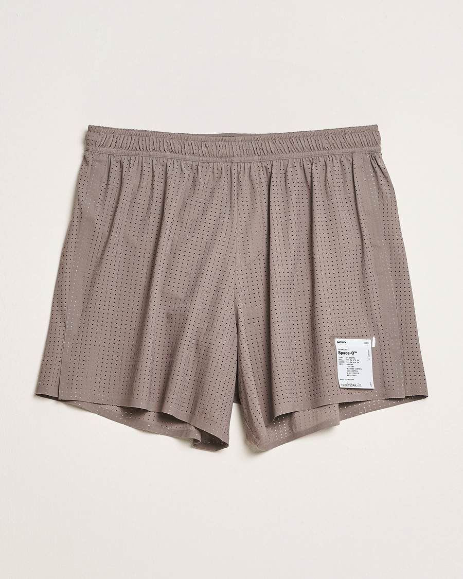 Homme | Shorts | Satisfy | Space-O 5 Inch Shorts Taupe
