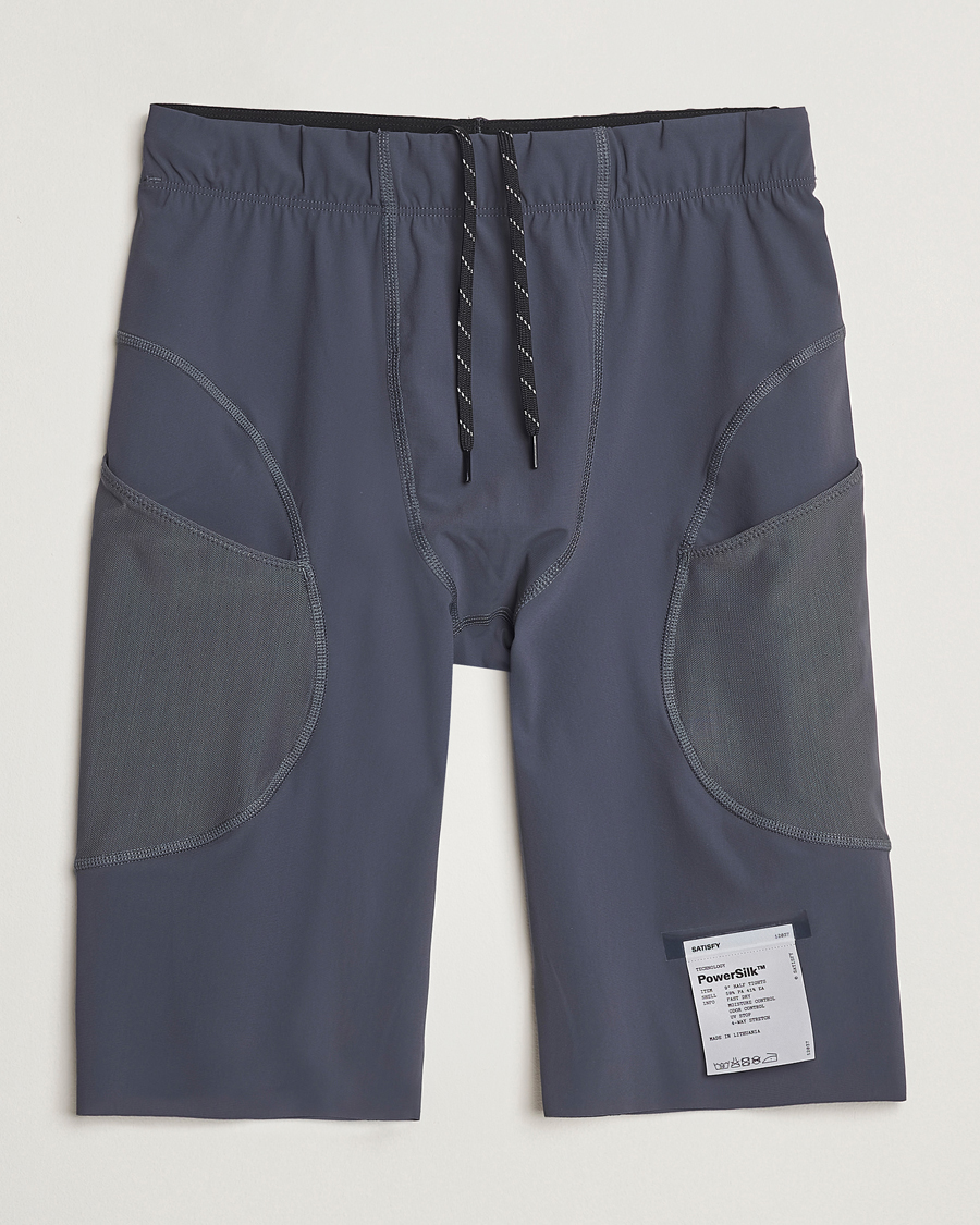 Homme | Shorts | Satisfy | PowerSilk 9 Half Tights Grey