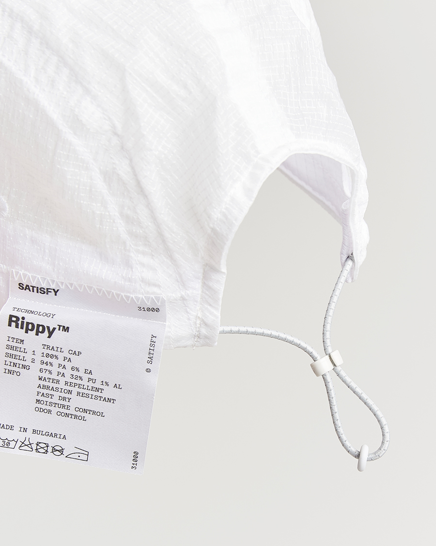 Homme | Satisfy Rippy Trail Cap Off White | Satisfy | Rippy Trail Cap Off White