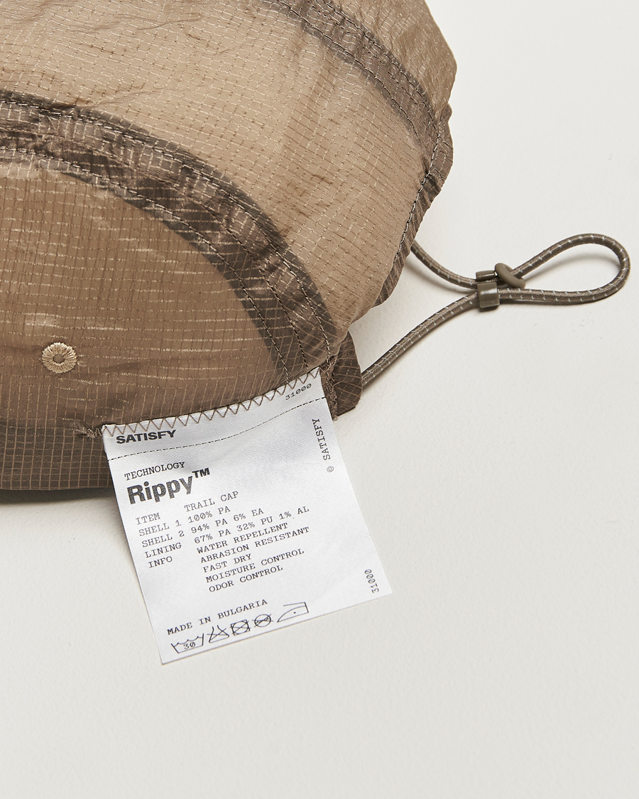 Homme | Satisfy Rippy Trail Cap Shitake | Satisfy | Rippy Trail Cap Shitake