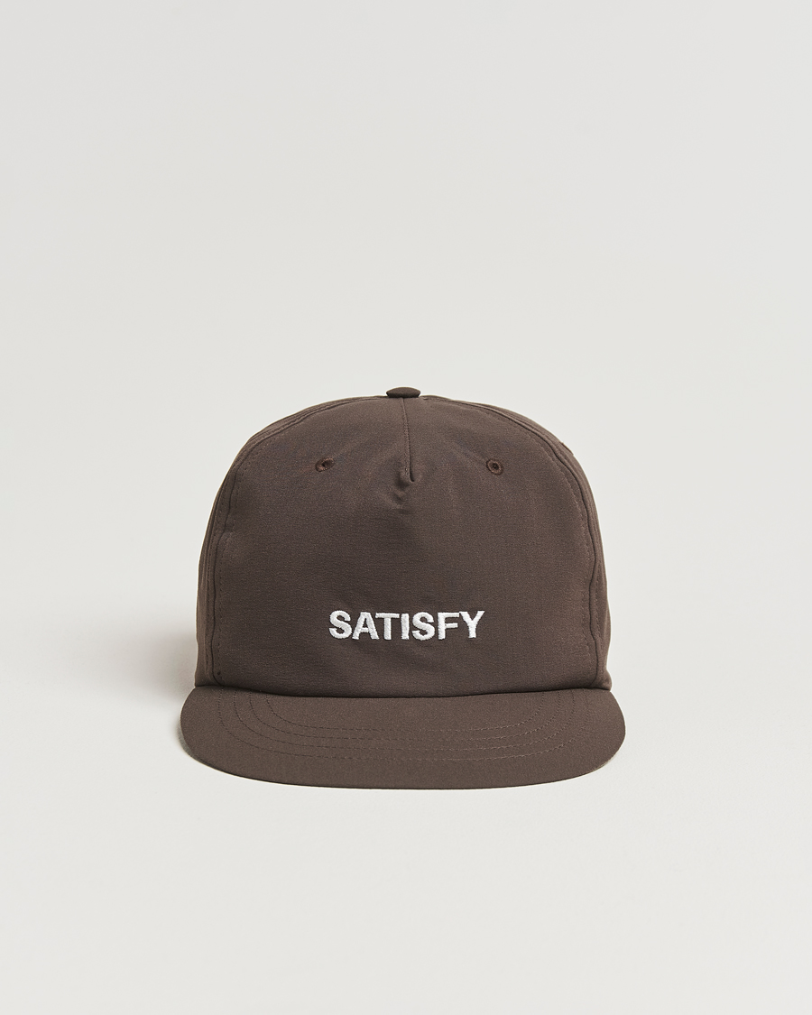 Homme | Satisfy PeaceShell 5-Panel Cap Brown | Satisfy | PeaceShell 5-Panel Cap Brown
