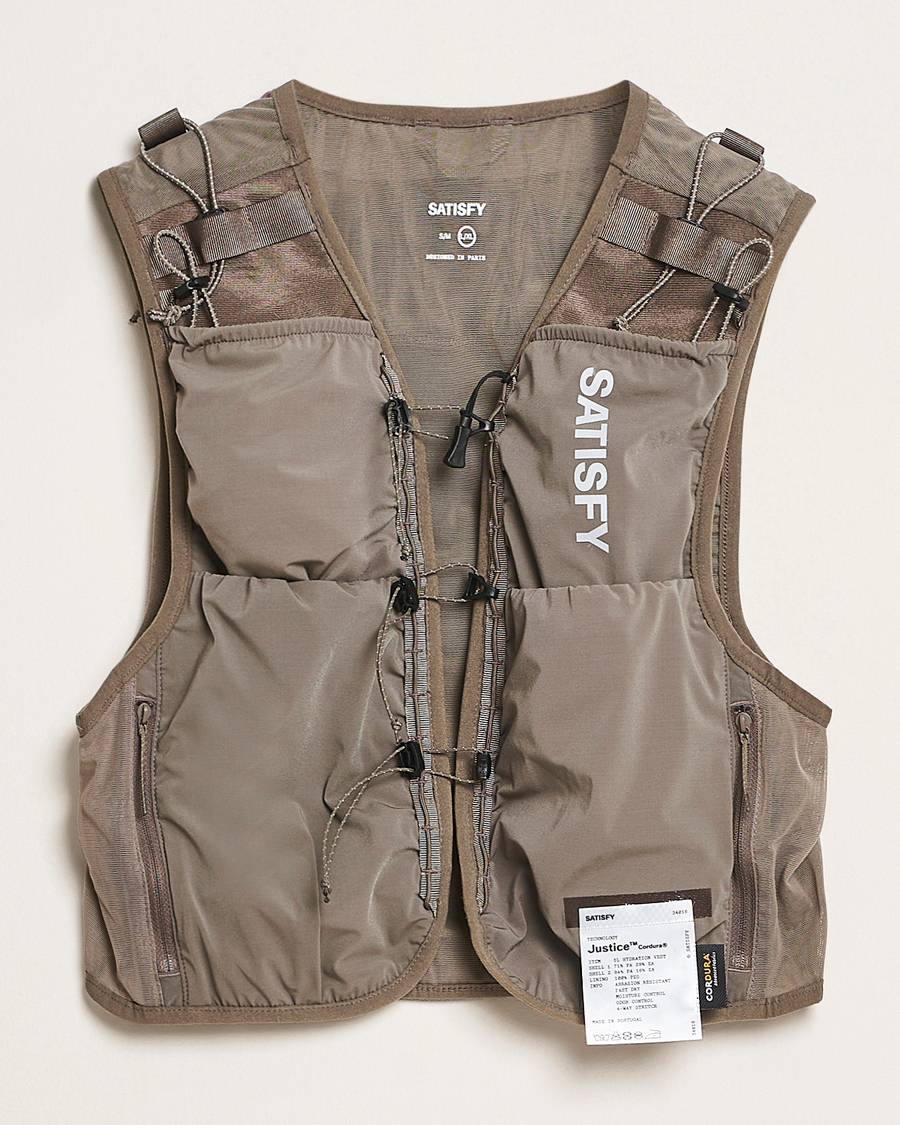 Homme | Satisfy Justice Cordura Hydration Vest 5L Falcon | Satisfy | Justice Cordura Hydration Vest 5L Falcon