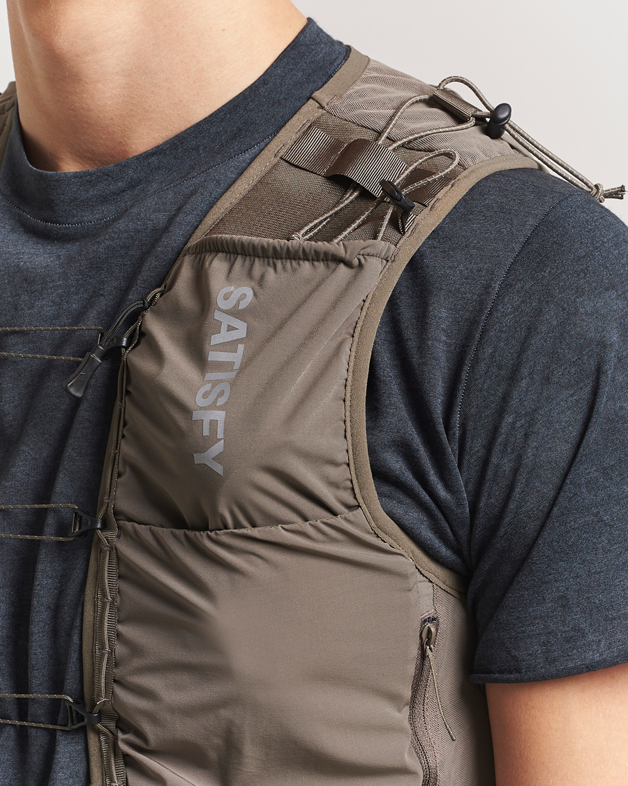 Homme | Satisfy Justice Cordura Hydration Vest 5L Falcon | Satisfy | Justice Cordura Hydration Vest 5L Falcon