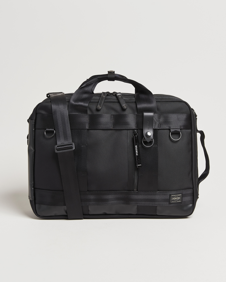 Homme | Sacs | Porter-Yoshida & Co. | Heat 3Way Briefcase Black
