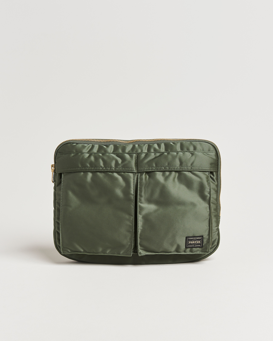 Homme | Sacs | Porter-Yoshida & Co. | Tanker Document Case Sage Green
