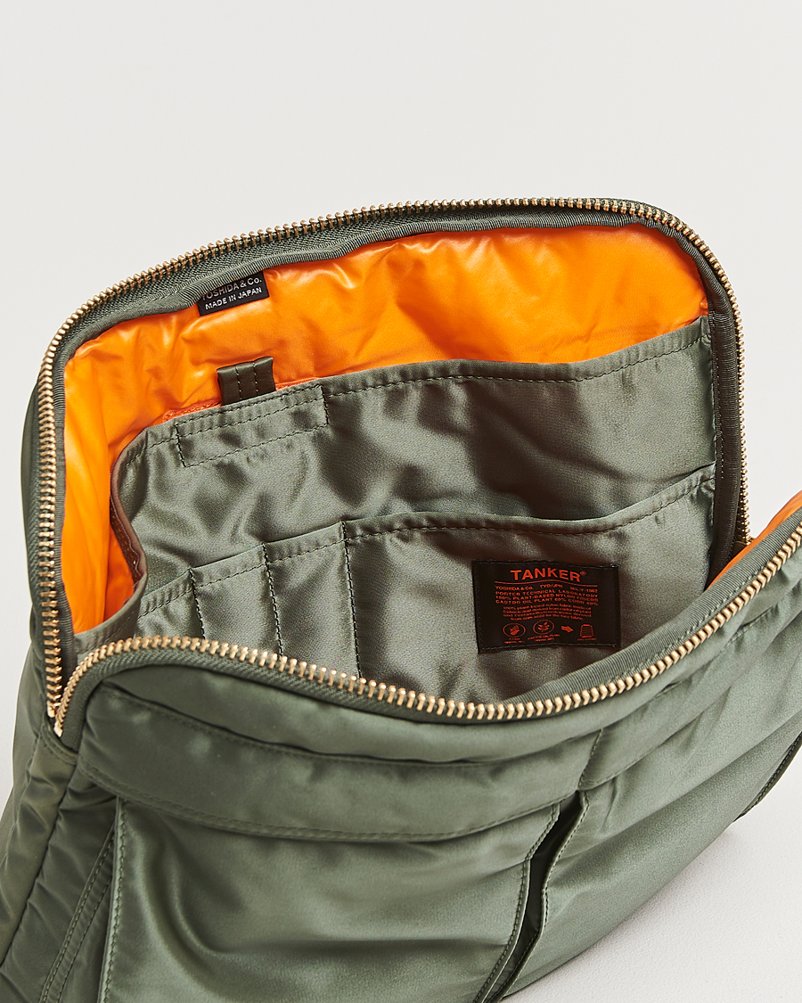 Homme | Sacs | Porter-Yoshida & Co. | Tanker Document Case Sage Green