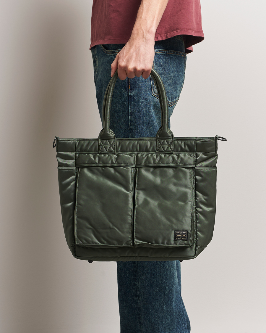 Homme | Sacs | Porter-Yoshida & Co. | Tanker Tote Bag Sage Green