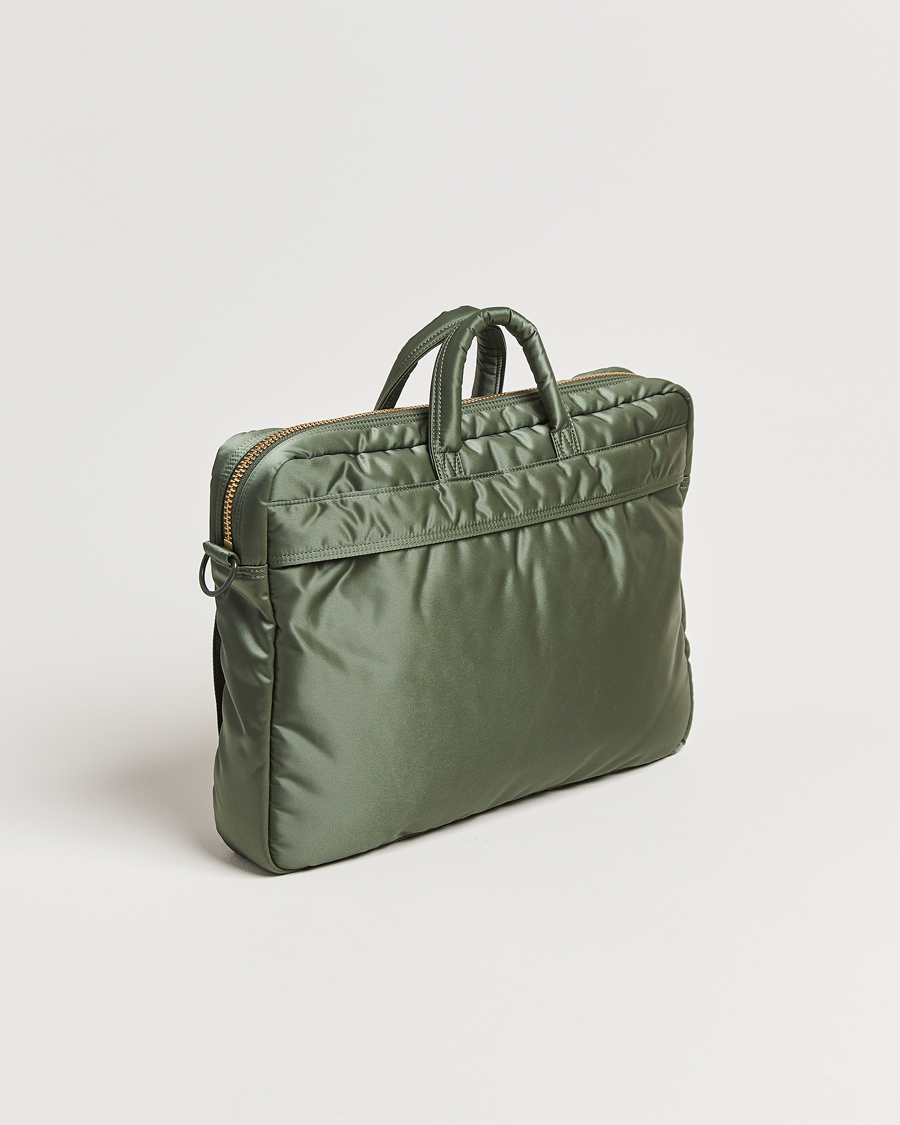Homme | Sacs | Porter-Yoshida & Co. | Porter-Yoshida & Co.Tanker 2Way Document BagSage Green