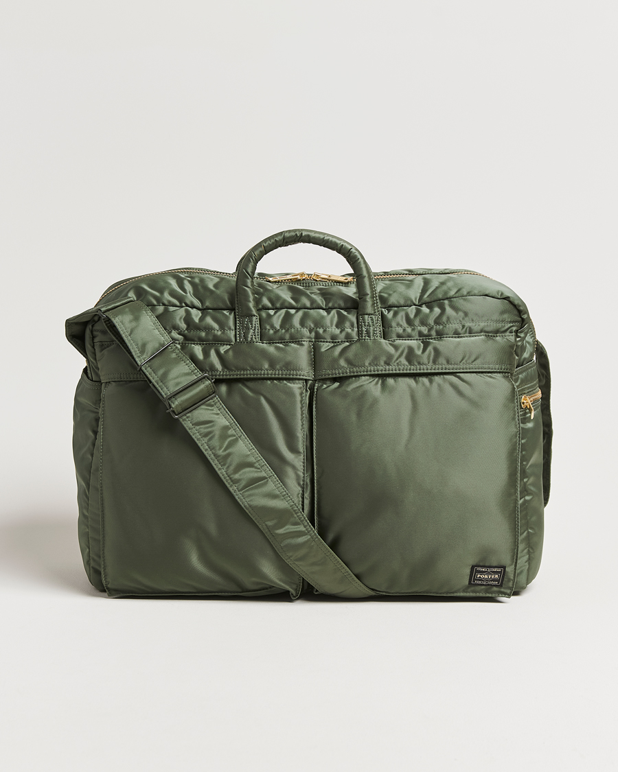 Homme | Sacs | Porter-Yoshida & Co. | Tanker Duffle Bag Sage Green