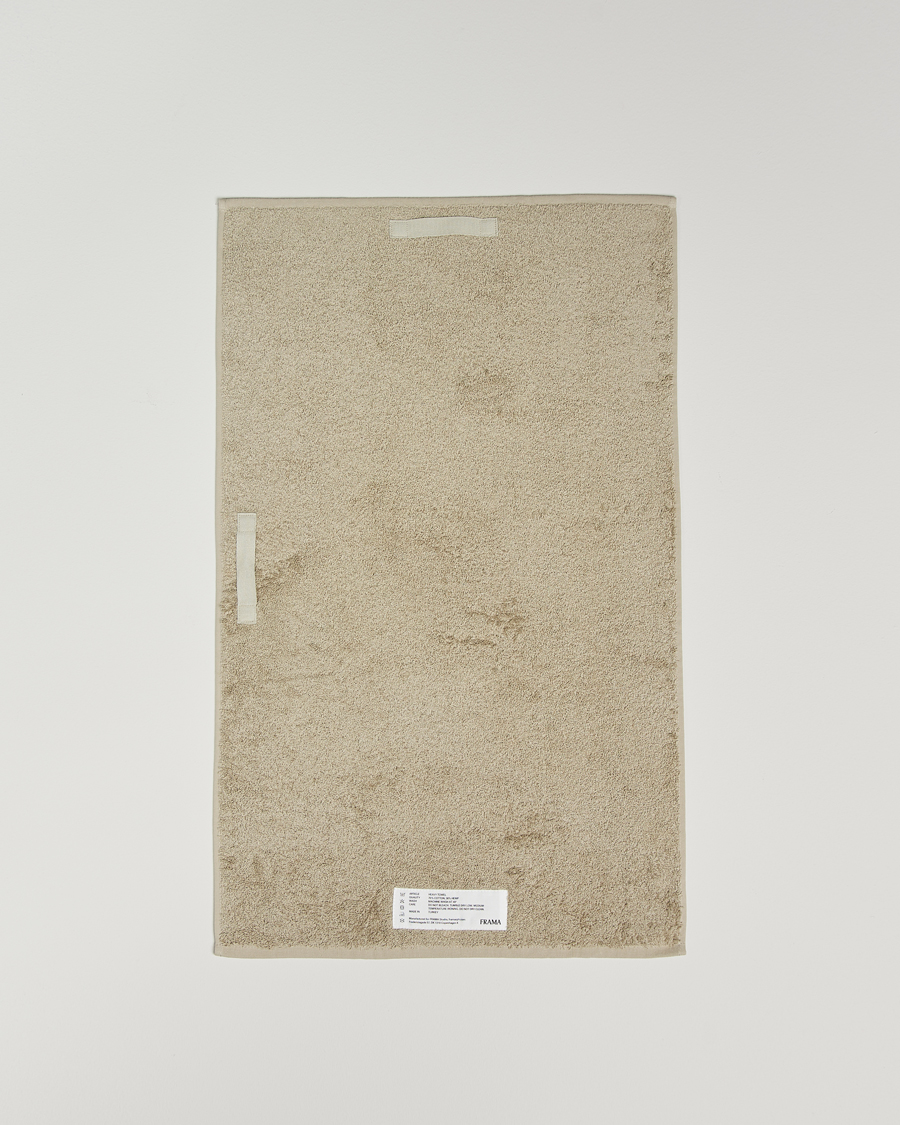 Homme | Tissus | Frama | Heavy Hand Towel 50x80cm Sage Green
