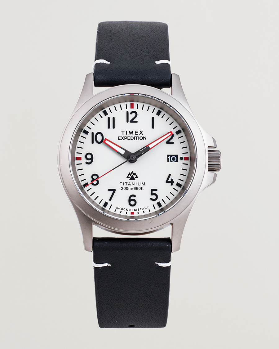Homme | Timex Expedition Titanium 38mm Light Gray Dial | Timex | Expedition Titanium 38mm Light Gray Dial