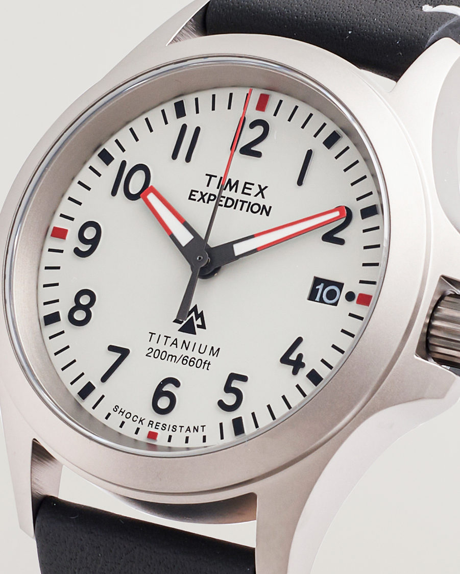 Homme | Timex Expedition Titanium 38mm Light Gray Dial | Timex | Expedition Titanium 38mm Light Gray Dial