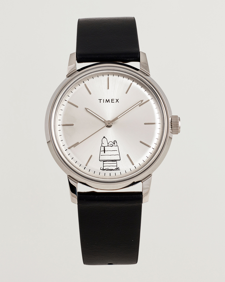 Homme | Timex Timex X Peanuts Automatic Snoopy 40mm Silver Dial | Timex | X Peanuts Automatic Snoopy 40mm Silver Dial