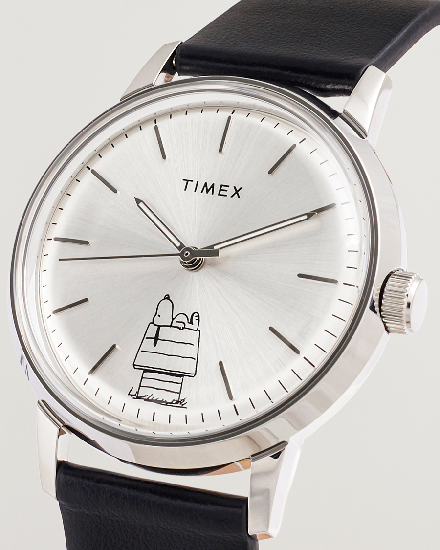 Homme | Timex Timex X Peanuts Automatic Snoopy 40mm Silver Dial | Timex | X Peanuts Automatic Snoopy 40mm Silver Dial