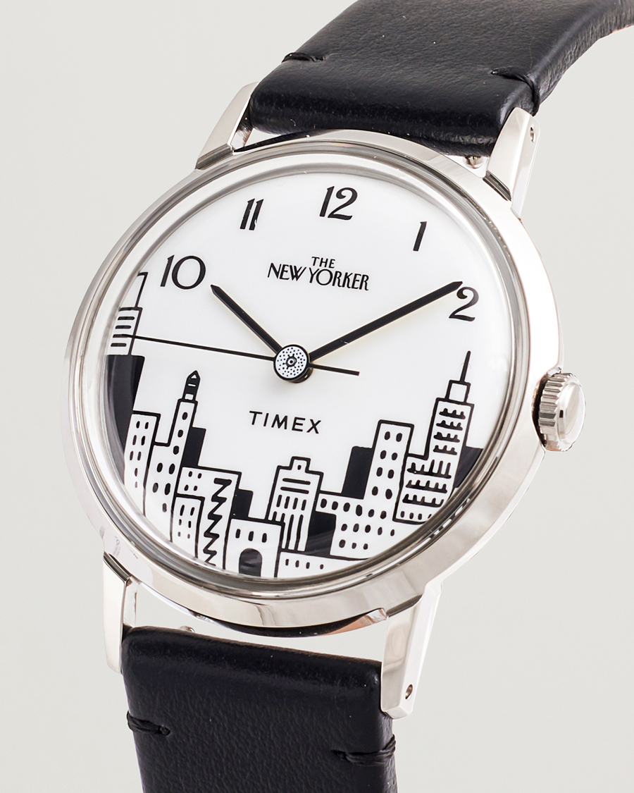 Homme | Timex Timex X New Yorker Marlin Hand Wind 34mm White Dial | Timex | X New Yorker Marlin Hand Wind 34mm White Dial