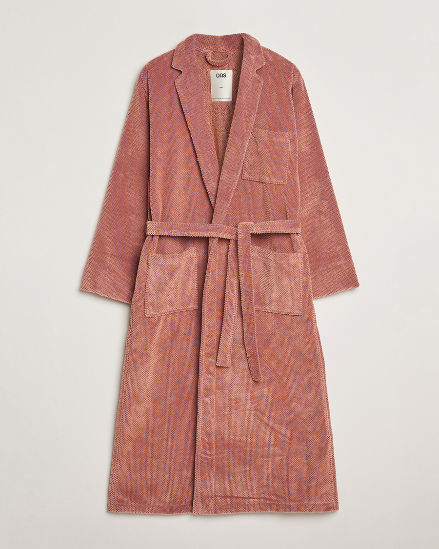 Homme | OAS Velour Long Robe Roza | OAS | Velour Long Robe Roza