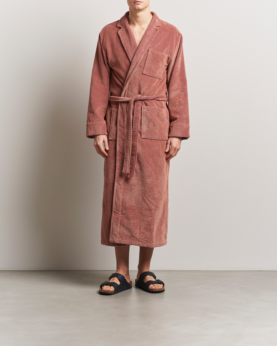 Homme | OAS Velour Long Robe Roza | OAS | Velour Long Robe Roza