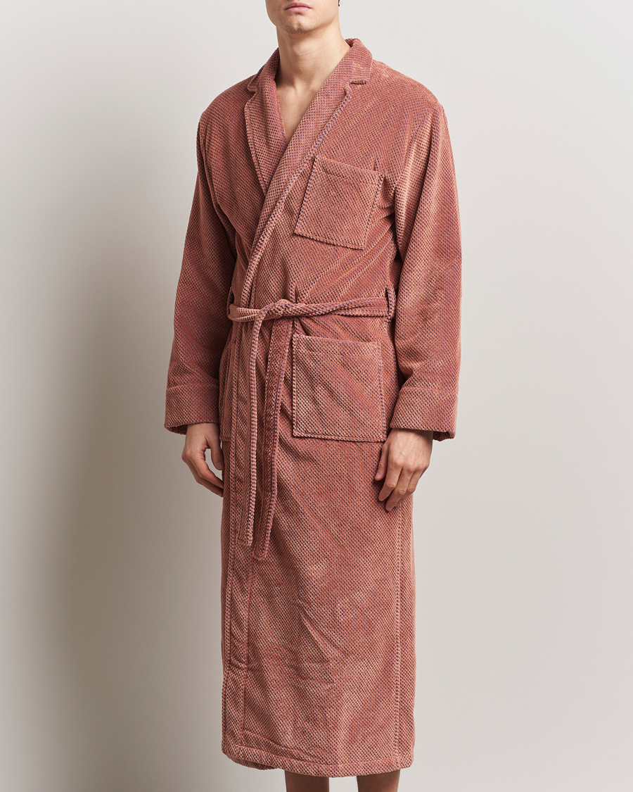 Homme | OAS Velour Long Robe Roza | OAS | Velour Long Robe Roza