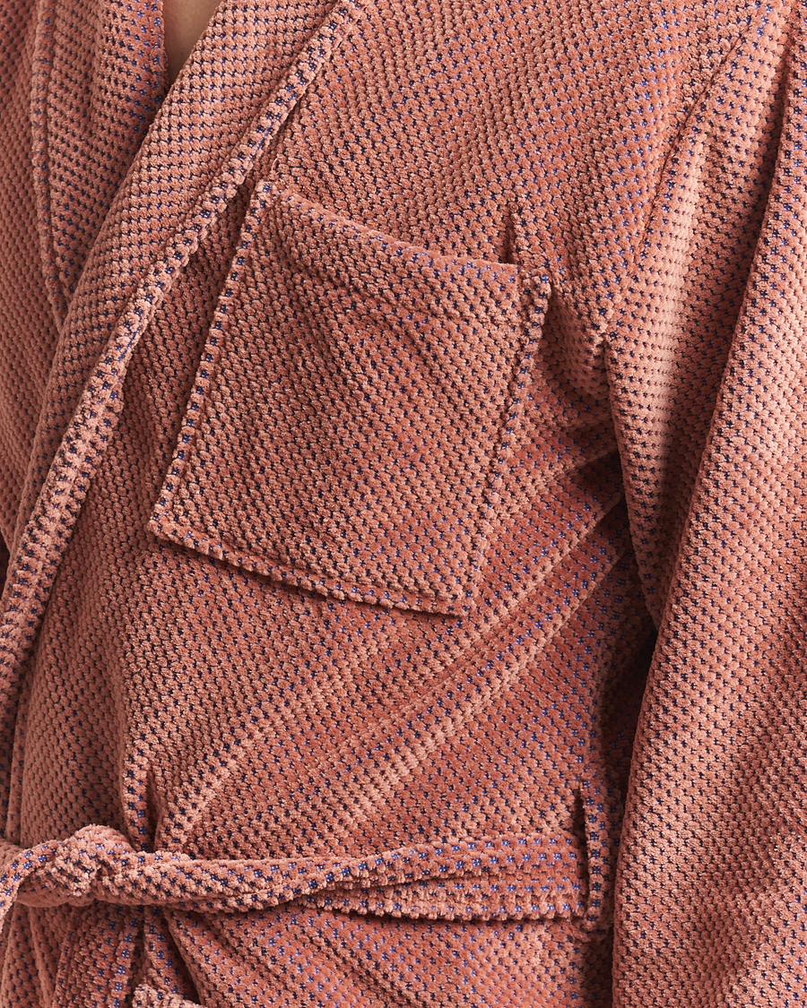 Homme | OAS Velour Long Robe Roza | OAS | Velour Long Robe Roza
