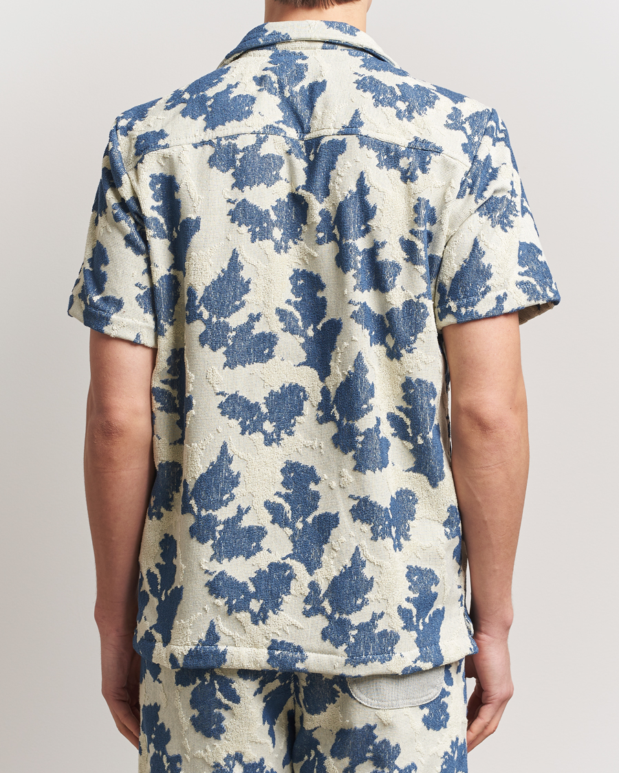 Homme | Chemises | OAS | Short Sleeve Cuba Terry Shirt Sail Contrast