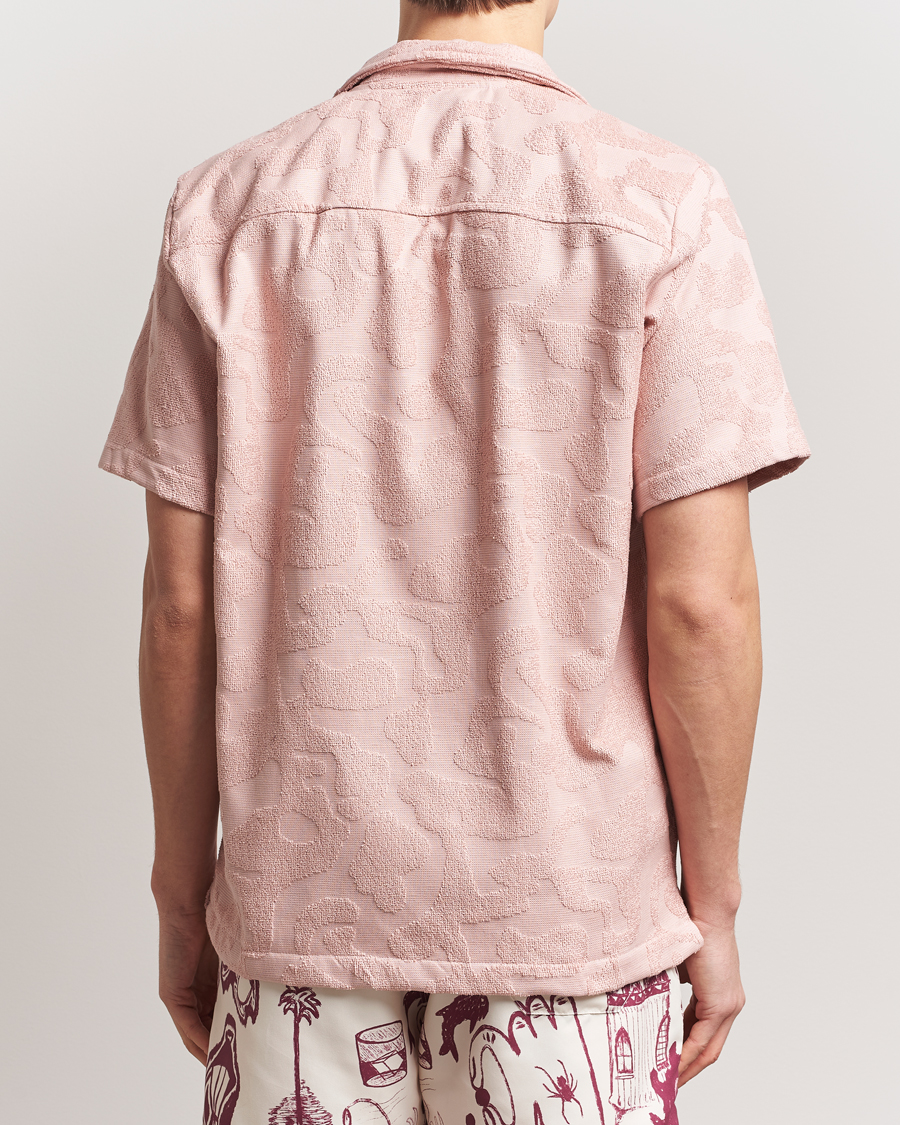 Homme | Chemises | OAS | Short Sleeve Cuba Terry Shirt Blush Puzzlotec