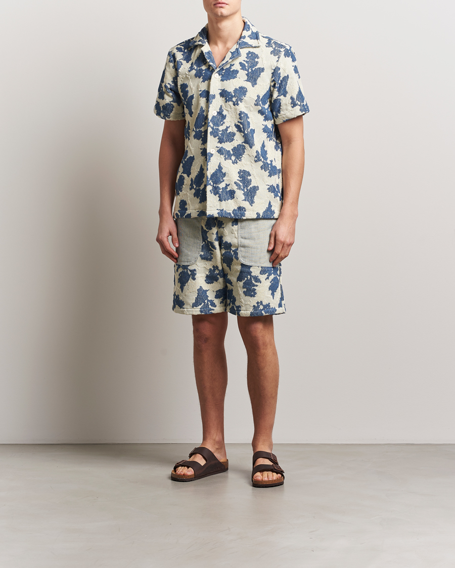 Homme | Shorts | OAS | Nicola Terry Shorts Sail Contrast