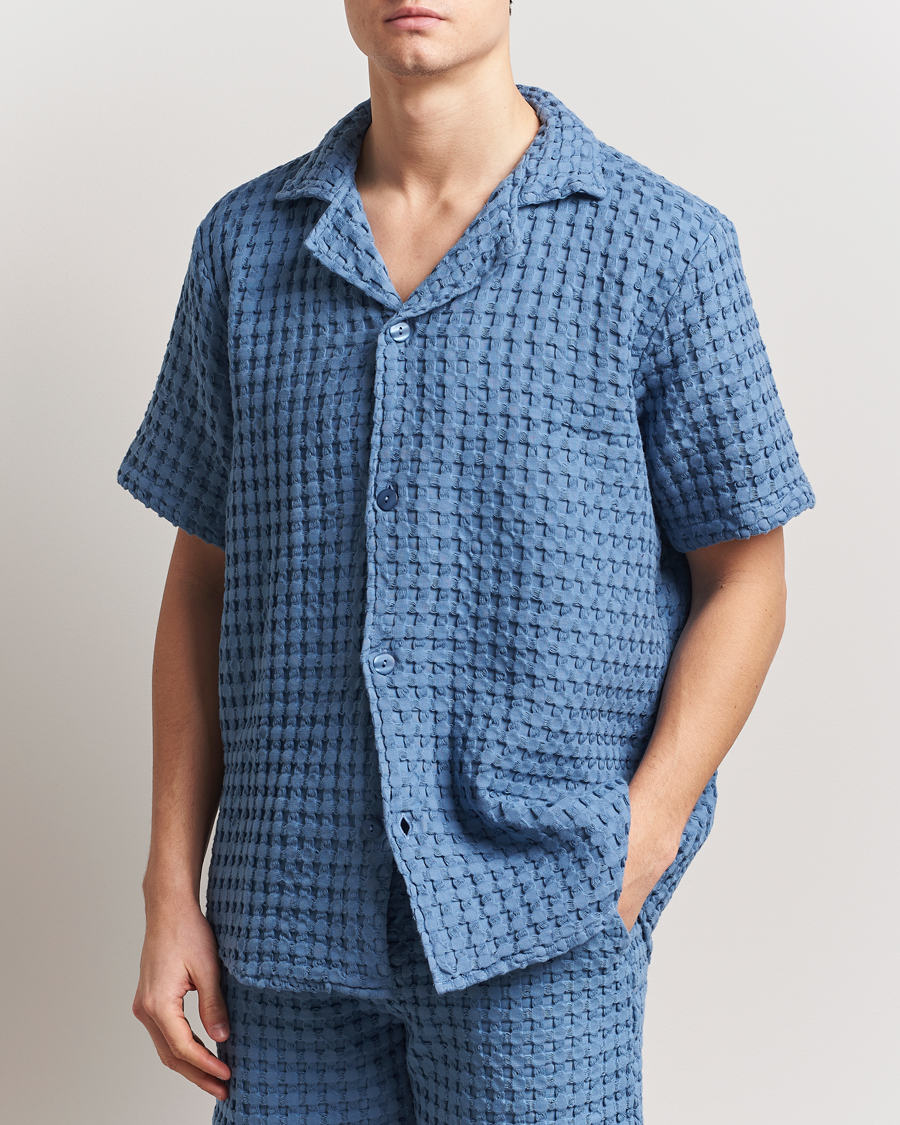Homme | Chemises | OAS | Cuba Waffle Shirt Coronet