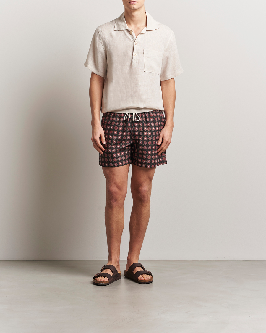 Homme | Chemises | OAS | Cuba Linen Shirt Beige