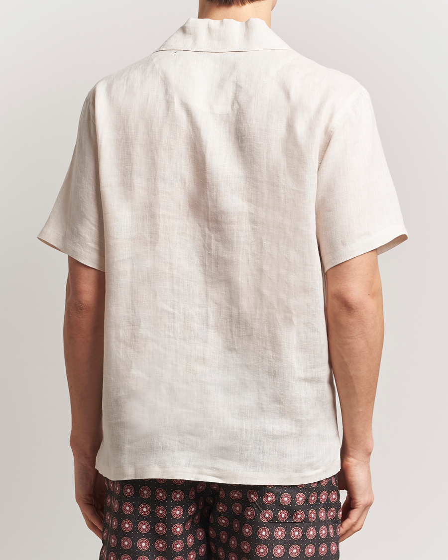 Homme | Chemises | OAS | Cuba Linen Shirt Beige