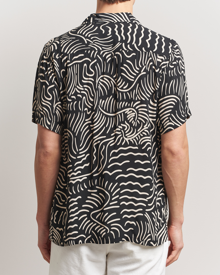 Homme | Chemises | OAS | Viscose Resort Short Sleeve Shirt Tar Lorenzo