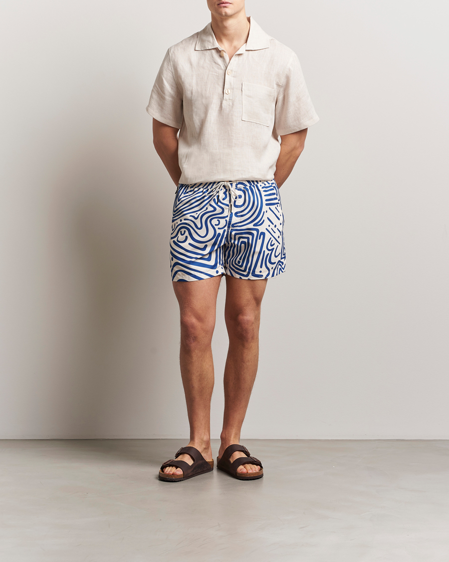 Homme | Maillots De Bain | OAS | Printed Swimshorts Eldovado