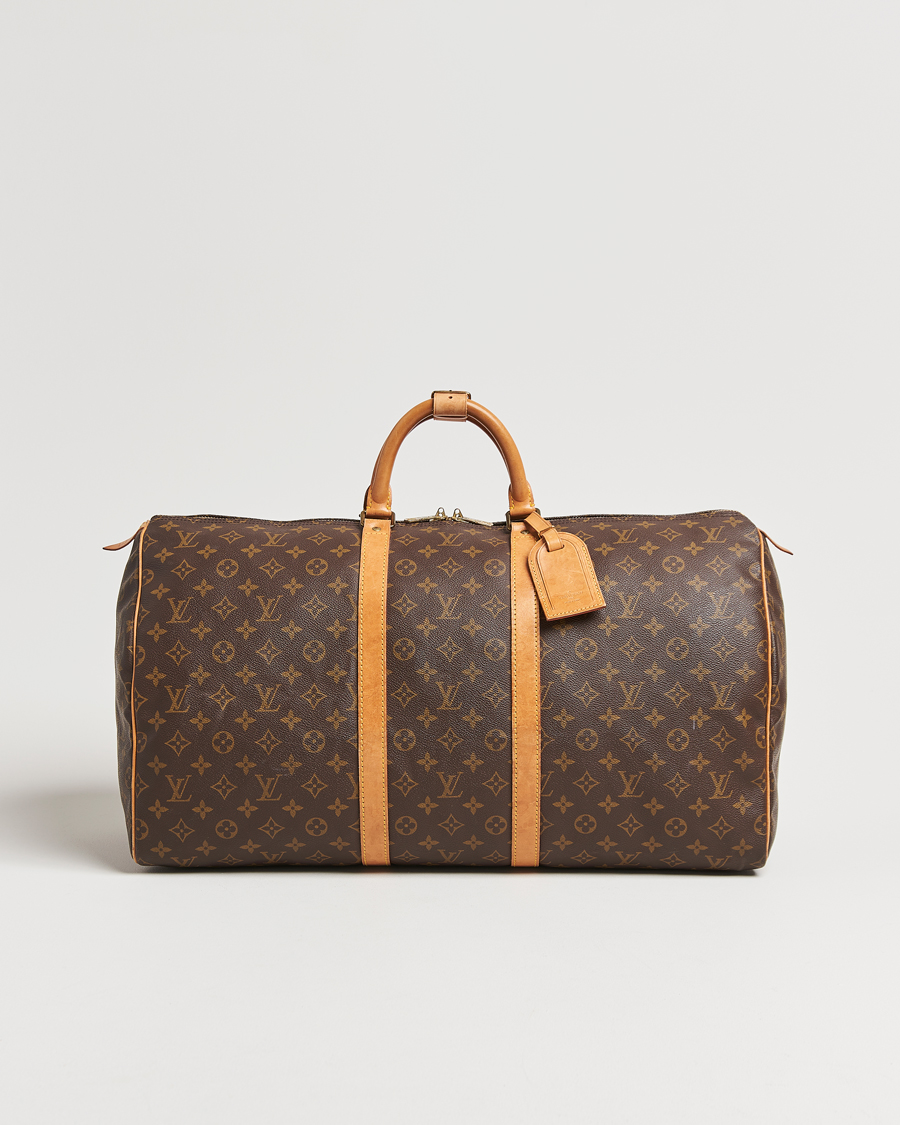 Homme | Louis Vuitton Pre-Owned Keepall 55 Monogram | Louis Vuitton Pre-Owned | Keepall 55 Monogram