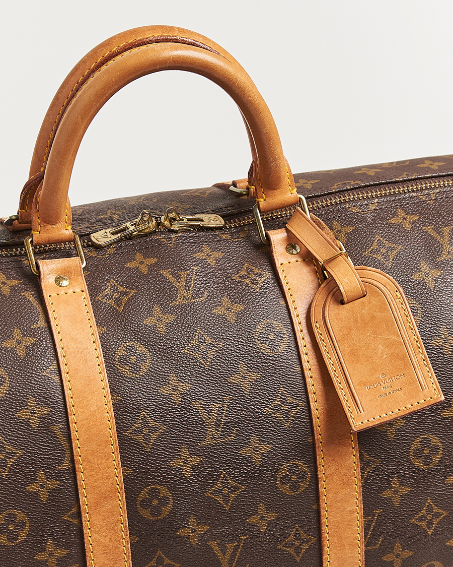 Homme | Louis Vuitton Pre-Owned Keepall 55 Monogram | Louis Vuitton Pre-Owned | Keepall 55 Monogram