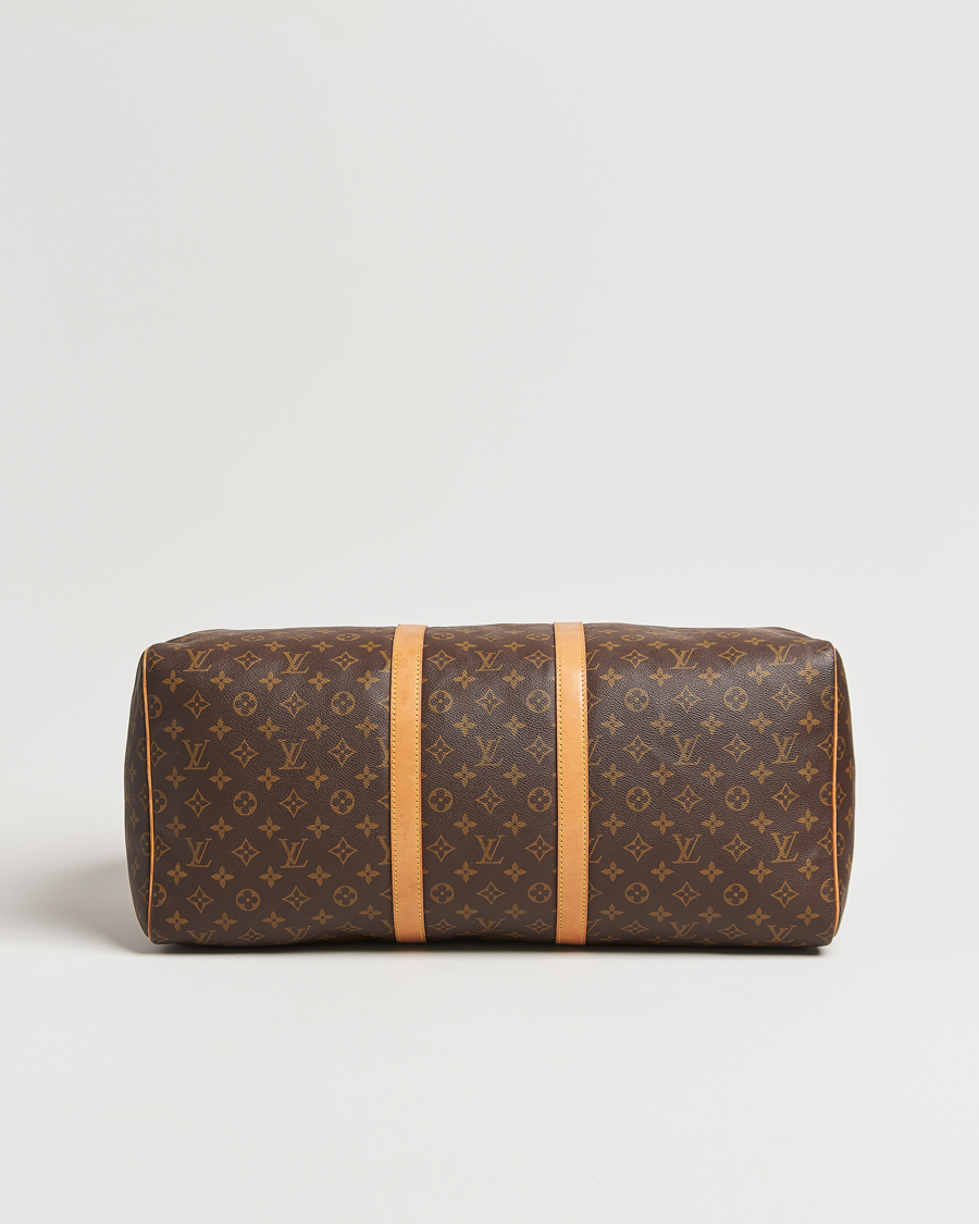 Homme | Louis Vuitton Pre-Owned Keepall 55 Monogram | Louis Vuitton Pre-Owned | Keepall 55 Monogram